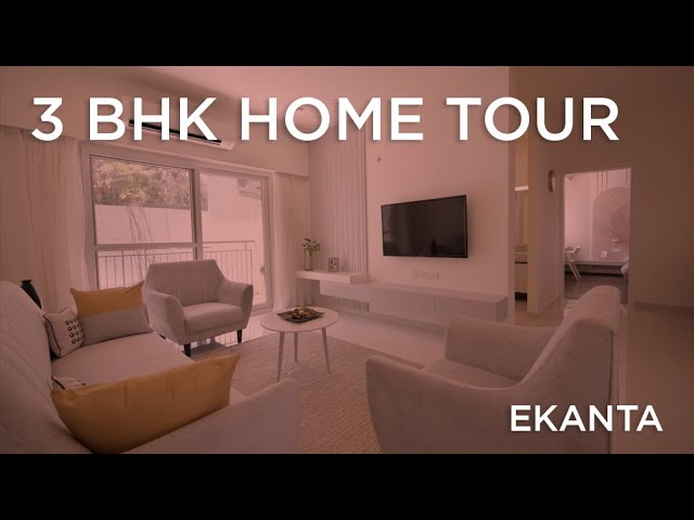 Rohan Ekanta I 3 BHK Home Tour class=
