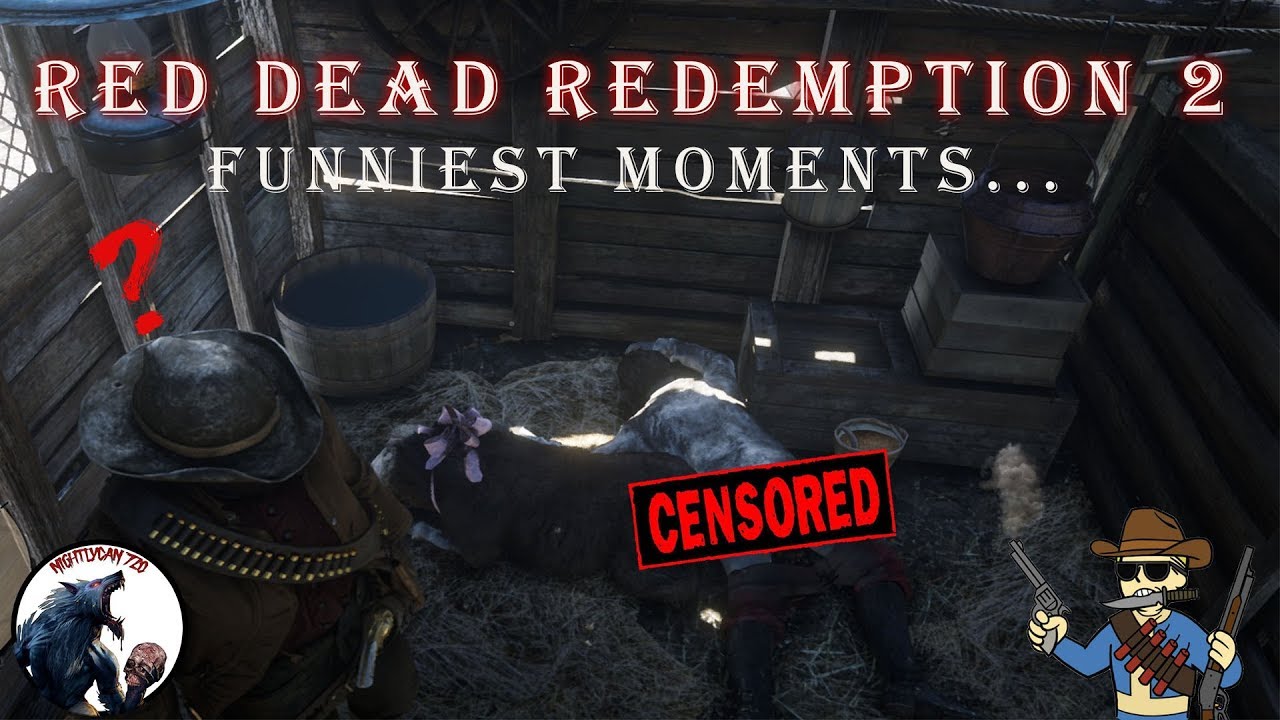 Red Dead Redemption 2 wtf moments part 1