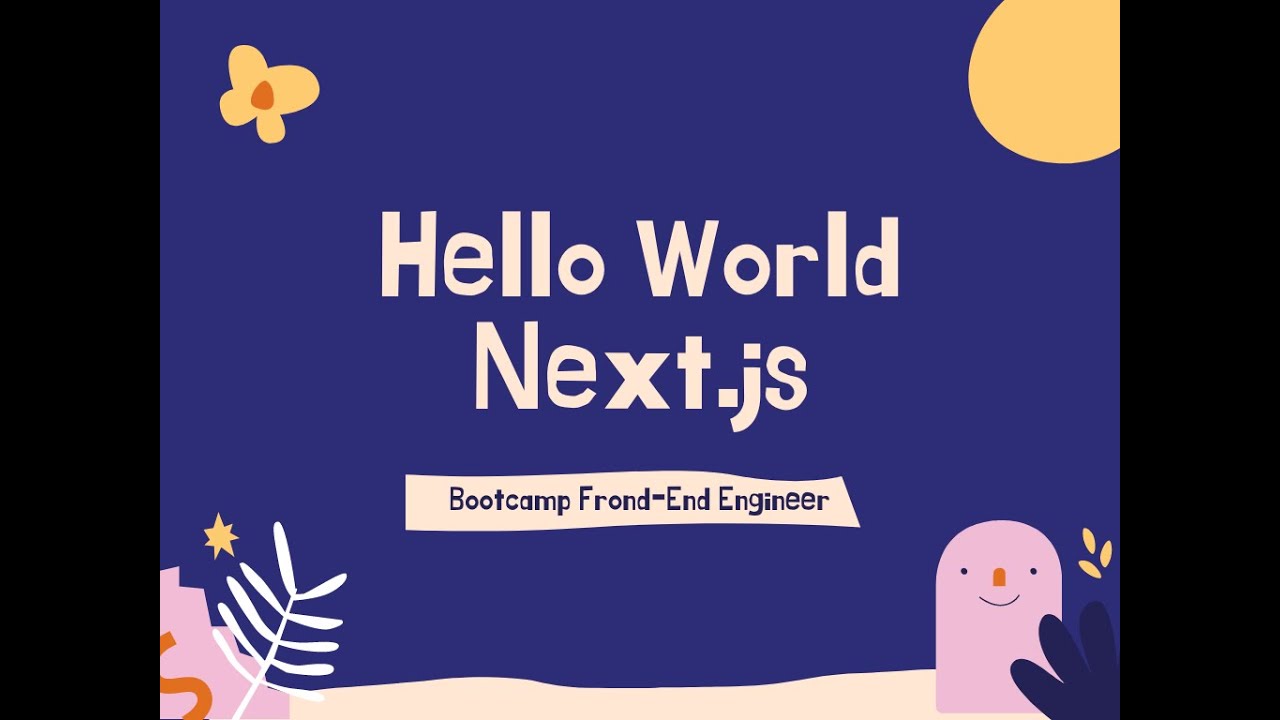 #2 Cara Membuat Hello World di Nextjs | How to Code in Next Js | Short ...