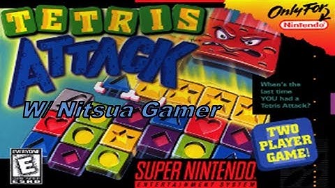 Tetris Attack Gameplay - by NitsuaGamer