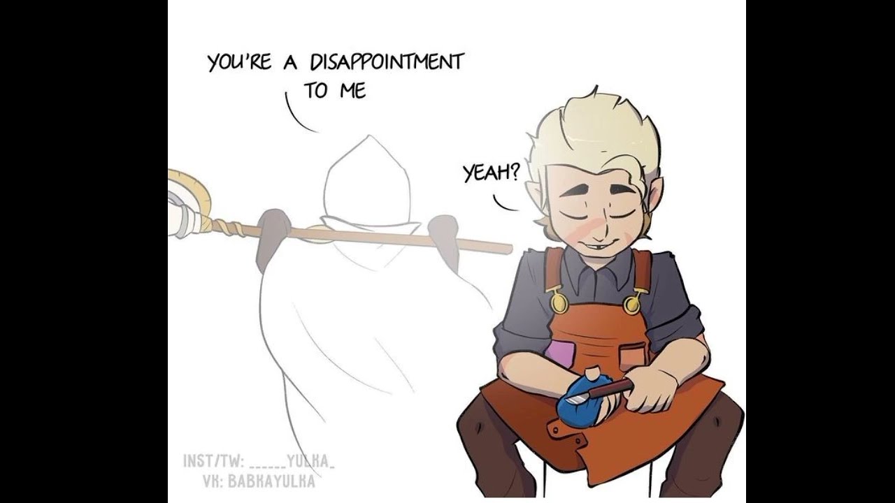 Owl House Past Self talks to Future self  | Comic Dub