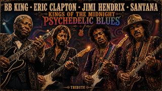 BB King • Eric Clapton • Jimi Hendrix • santana - Kings of the Midnight Psychedelic blues🎸| Tribute