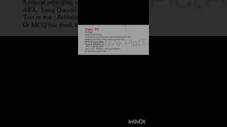 PSY401 midterm current paper | PSY401 midterm preparation | #trending #viral #foryou