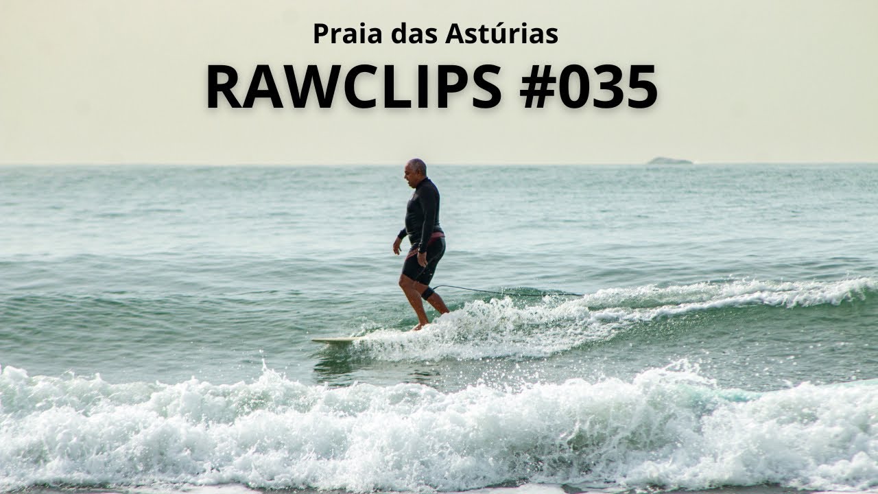 ASTURIAS COM VENTO MARAL - BOAS ONDAS, POUCO SURF E MUITA RESENHA (rawclips) 