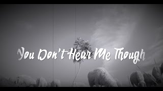 Inside Joke (feat. Dana Vogel) - You Don't Hear Me Though - LYRIC VIDEO