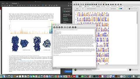 Generate SeqLogos and visualize peptide conservations a 3D structure using PyMOL or UCSF Chimera