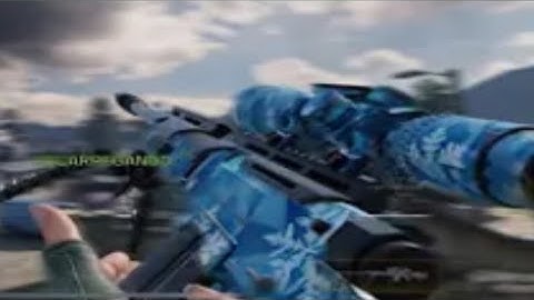 Sniping first time in codm.