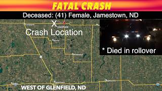Jamestown Woman Dies In Saturday Night Rollover