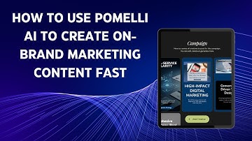 How to Use Pomelli AI to Create On-Brand Marketing Content Fast