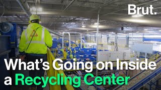 What’s Going On Inside a Recycling Center