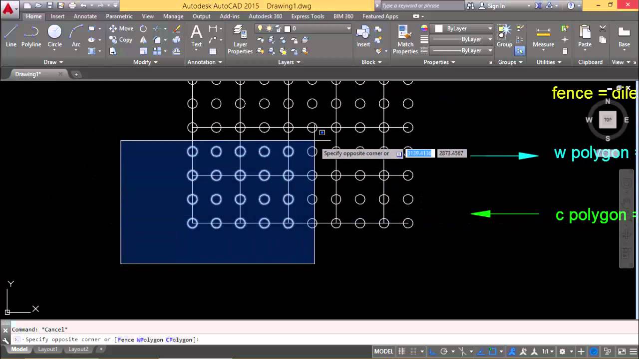 Autocad Selection Multiple | AutoCAD HOW TO: QUICK SELECT – GPZMFP