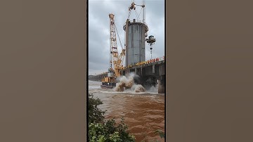 Building a Bridge in the Middle of a Flood Part 3 #Construction