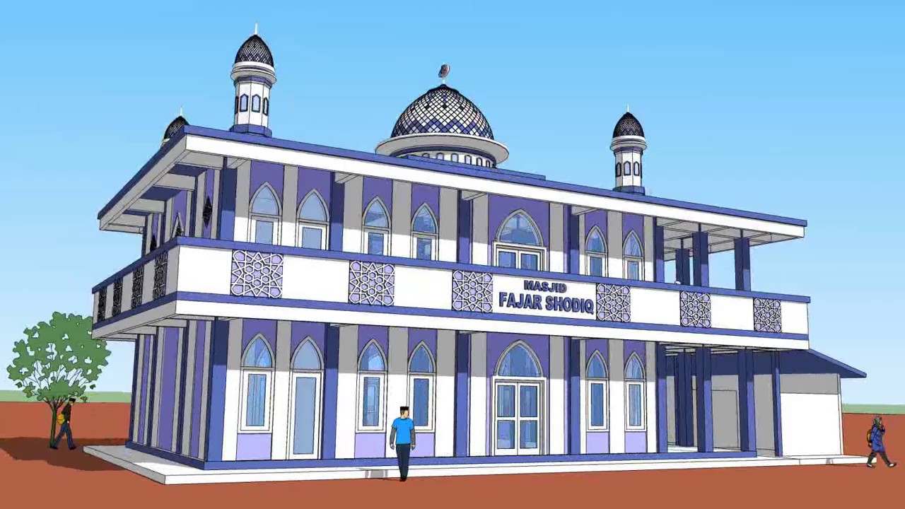  Desain  masjid  2 lantai YouTube