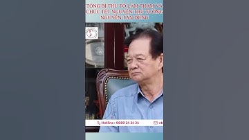 Tổng bí thư Tô Lâm thăm và chúc Tết nguyên Thủ tướng Nguyễn Tấn Dũng