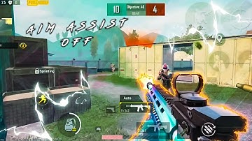 AIM ASSIST OFF 1V1 TDM PUBG MOBILE | SAMSUNG,A3,A5,A6,A7,J2,J5,J7,S5,S6,S7,59,A10,A20,A30,A50,A70