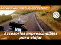 5 Accesorios Imprescindibles 😲🧐 para Viajar en moto más Cómodos y Seguros en  la Carretera. 🤘