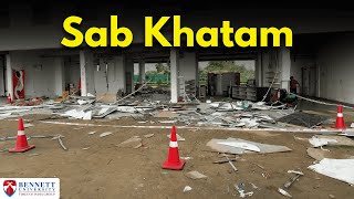 Sab kuch hua kharab | Bennett University | 2025 | #storm #rain #destruction #cbseresults #jeemains