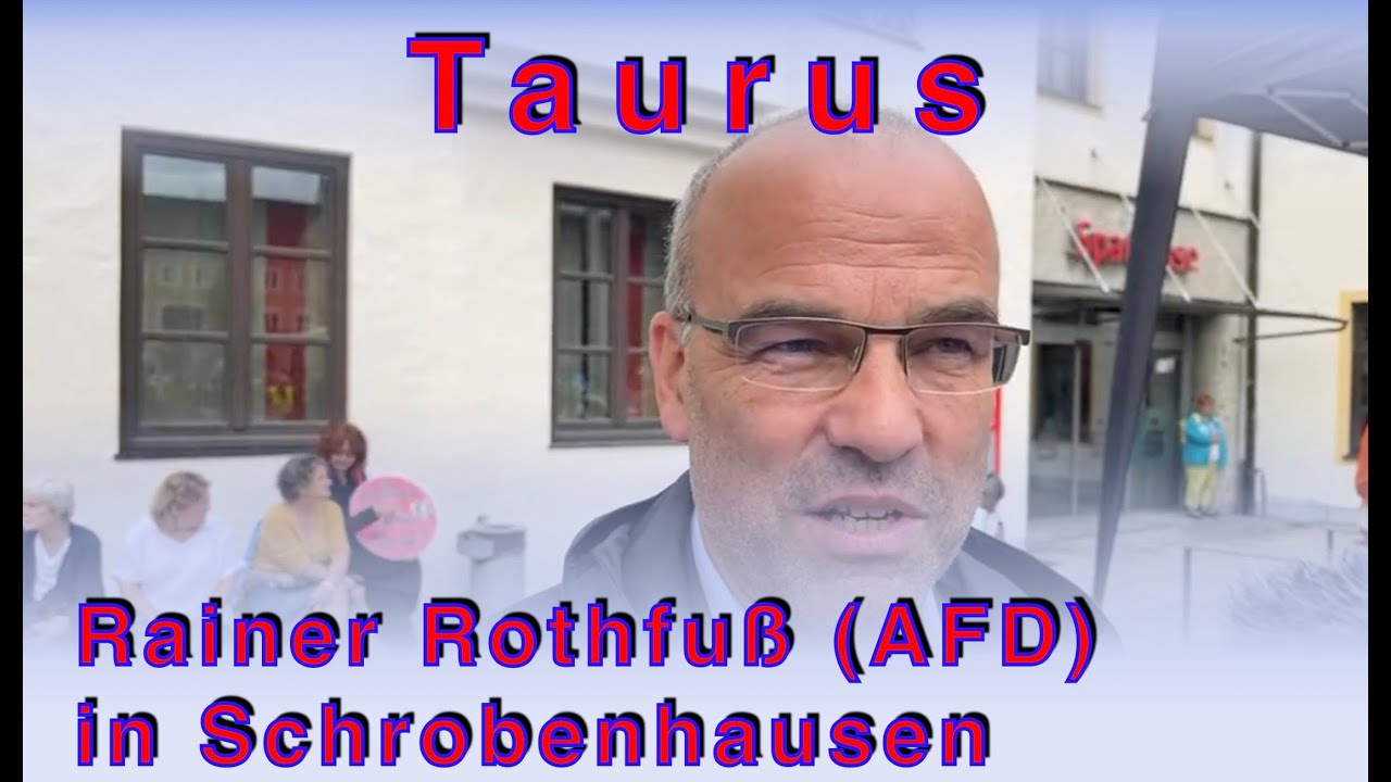 Rainer Rothfuß im Interview zu #taurus - YouTube