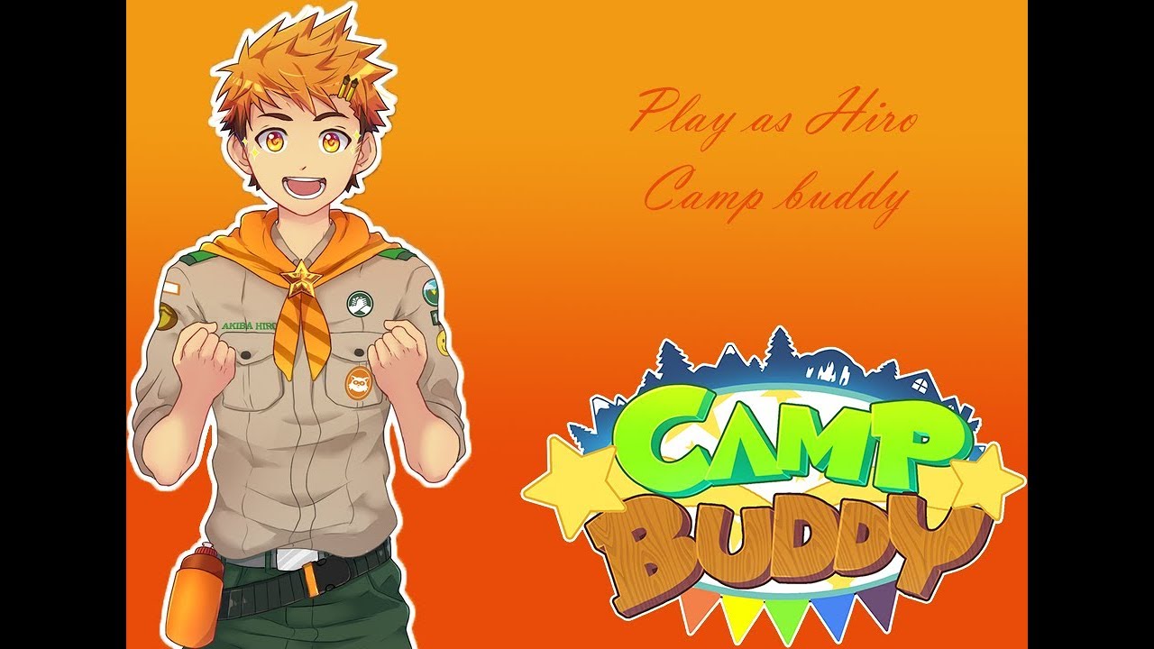Camp buddy русская версия. Кэмп Бадди лого. Йоичи Юкимура Camp buddy. Camp buddy значок. Camp buddy надпись.