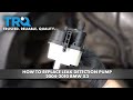 How to Replace Leak Detection Pump 2004-2010 BMW X3