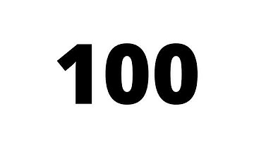 100 Second countdown timer white screen with sound effect