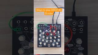 DROP dividing its own LFO/clock into rhythm and modulation. #modularsynth #msfdrop #bananasynth #msf