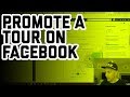 How to advertise a tour on Facebook - marketing for musicians