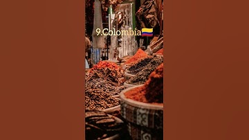 Top 10 Largest Producer of Spices in the World#shorts