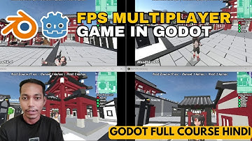 I Made a FPS Multiplayer Game in Godot | Hindi Tutorial