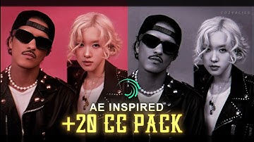 +20 CC Pack (+ XML , Preset & QR code) | Ae inspired CC | Alight Motion | Alight Link