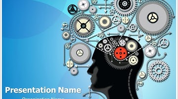 Brain Modification PowerPoint Presentation Template - TheTemplateWizard.com