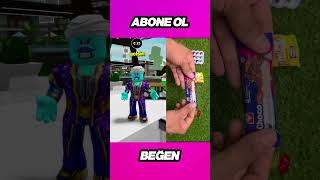 Roblox'ta Bir Meteor Şehrimize Düşüyor! 🌠 #shorts