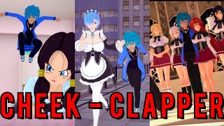 Harem MCs That Clap Cheeks Is My Kind Of Trope!