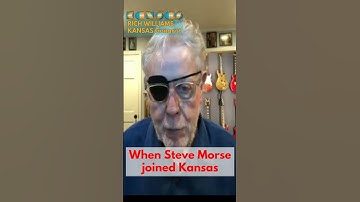 "I was INTIMIDATED By Steve Morse!" Kansas guitarist Rich Williams