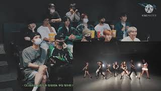 SEVENTEEN REACTION NOW UNITED ALL DAY DANCE PRATIQUE