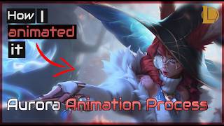 Aurora League of Legends Live Wallpaper/Animation Process #leagueoflegends #aurora screenshot 4