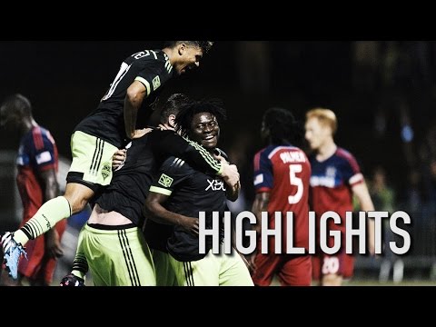 Highlights: Seattle Sounders FC vs Chicago Fire Open Cup Semifinals