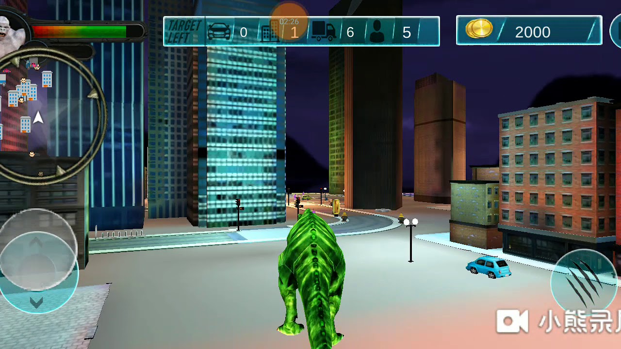 Buff's Dinosaur riot: Wild Gorilla Simulator