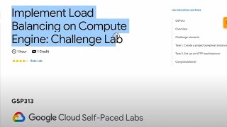 Implement Load Balancing on Compute Engine:Challenge Lab #GSP313 #googlecloudarcade #cloud