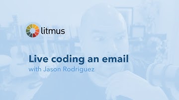 Live coding an email with Jason Rodriguez
