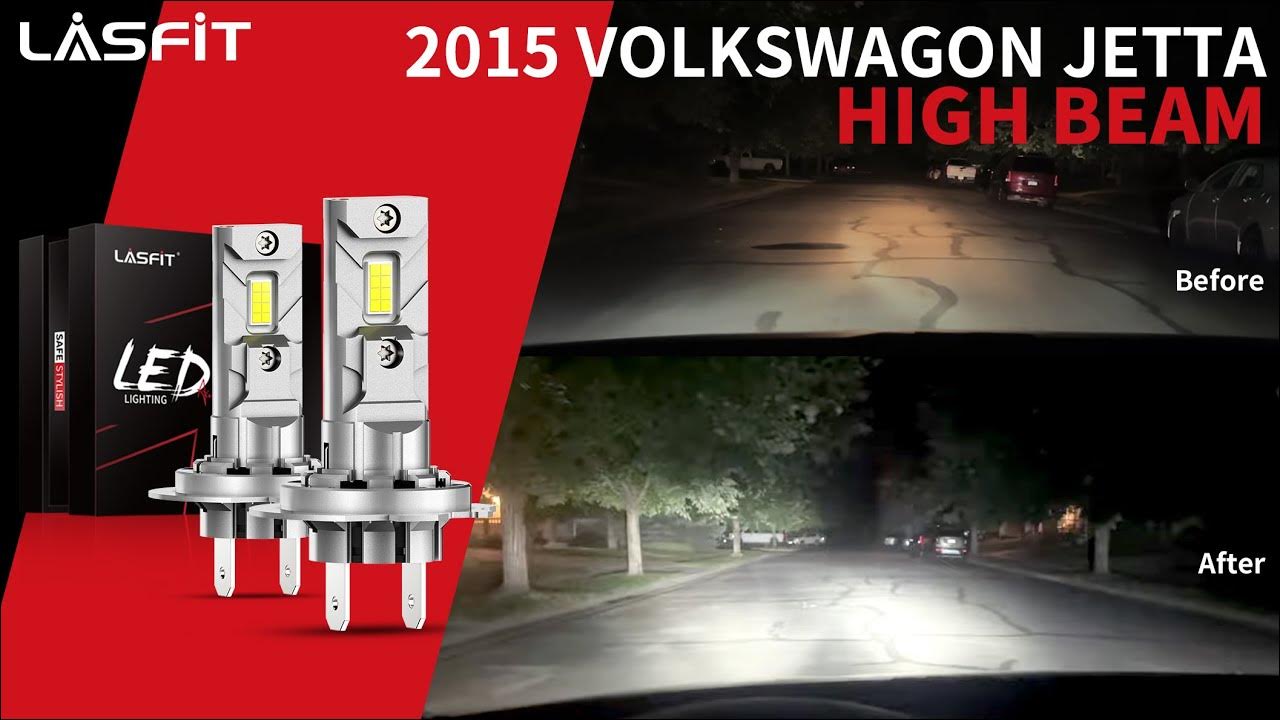 2015 Jetta - NEW LED Headlight Bulbs Testing - Error Code - YouTube