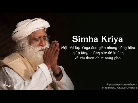 Simha Kriya - Một Bài Tập Yoga Công Hiệu Giúp Tăng Cường Sức Đề Kháng Và Chức Năng Phổi