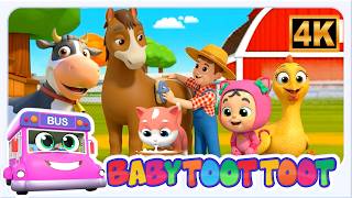 Animals on the Farm - Nursery Rhyme & Preschool Song by Baby Toot Toot