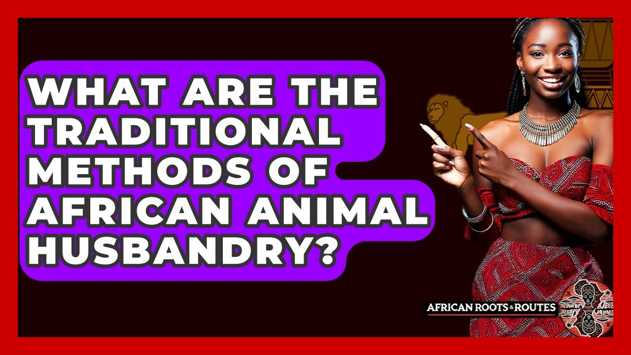 What Are The Traditional Methods Of African Animal Husbandry? - African Roots And Routes