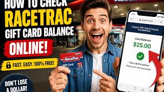 How to check RaceTrac gift card balance online