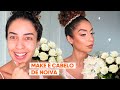 MAKE E PENTEADO DE NOIVA CACHEADA | ARRUME-SE COMIGO JULIANA LOUISE