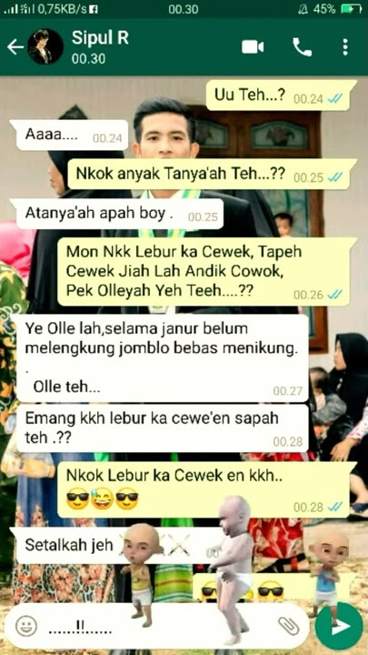 Story Wa Terbaru Chat Tan Bangsat Seorang Teman.....!!