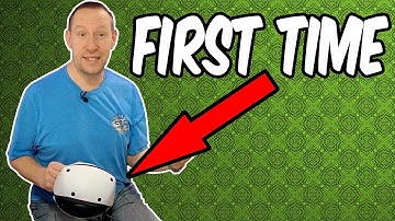 Newbie Tries Playstation 5 VR2 for the first time! - Gears and Tech