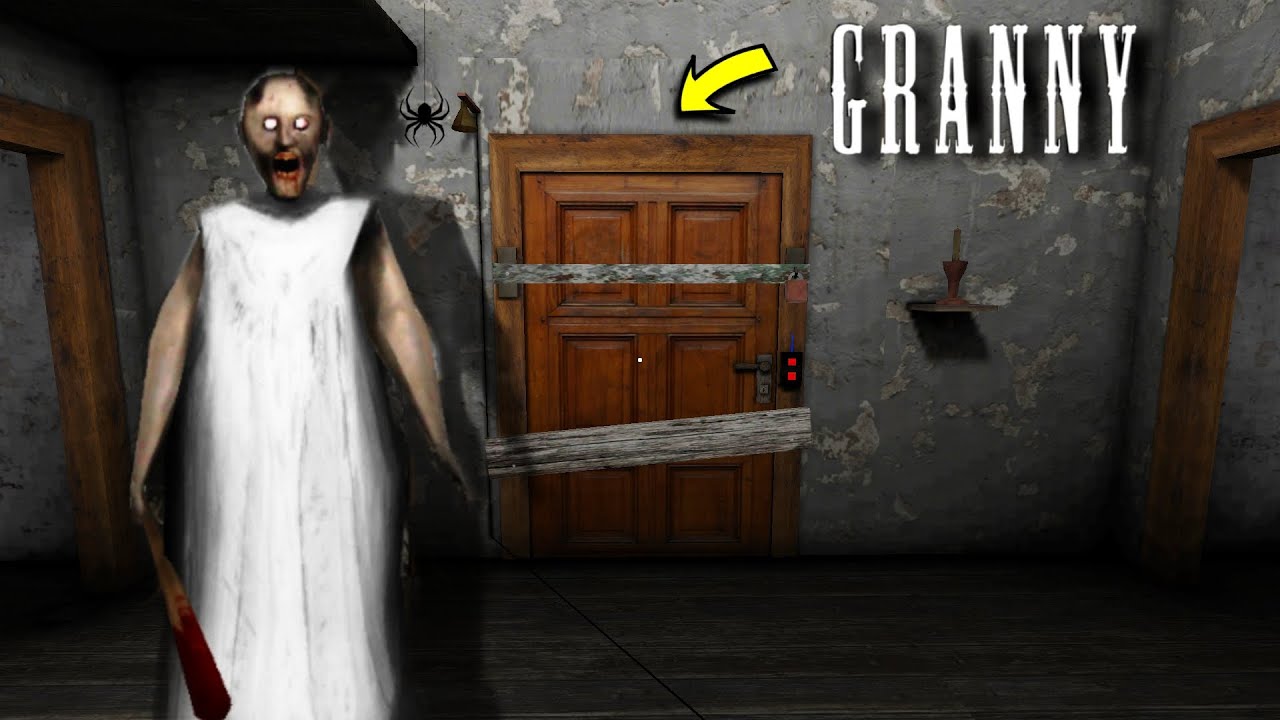GRANNY DOOR ESCAPE | GRANNY CHAPTER 1 - YouTube