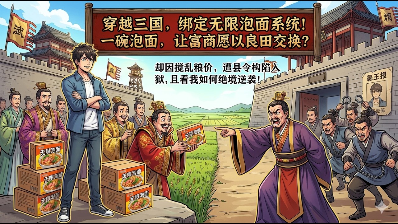 泡面称霸三国：无限系统，逆袭人生！
